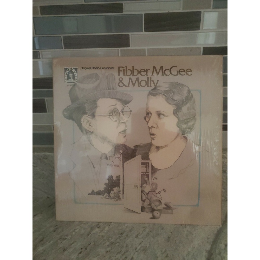 FIBBER MCGEE‎ & MOLLY 1948/49 ORIGINAL RADIO BROADCAST LP 1977 w shrink